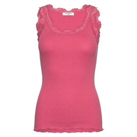 Rosemunde RWBabette Long Lace Top, Rapture Rose